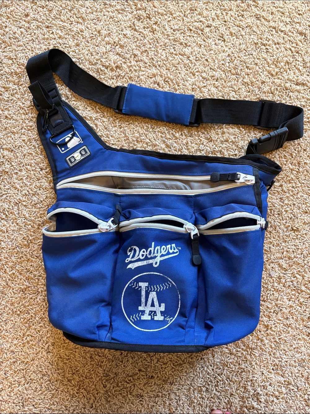 LA Dodger Crossbody Diaper Bag